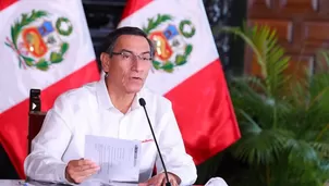 Presidente Martín Vizcarra. Foto: Presidencia / Video: Canal N