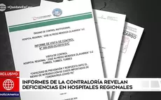 Coronavirus: Informes de Contraloría revelan graves deficiencias en hospitales regionales - Noticias de contraloria-republica