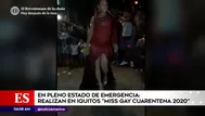 Iquitos: Realizan concurso 'Miss Gay Cuarentena 2020' pese a crisis por coronavirus