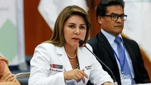 Elizabeth Hinostroza, ministra de Salud.