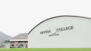 Newton College suspende clases. Foto: captura de video Canal N.