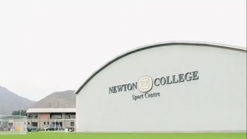 Newton College suspende clases. Foto: captura de video Canal N.