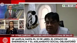 Jefe del INS. Foto-Video: América Noticias