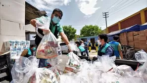 Donaciones en Lima. Foto: Municipalidad de Lima (referencial)