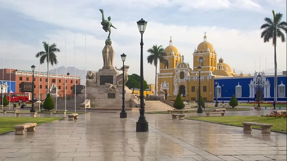 Plaza de Armas de Trujillo. Foto: referencial: Andina