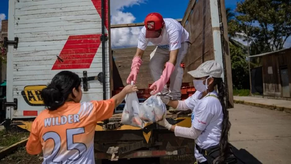 Venta de pescado en el Vraem. Foto: Devida