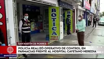 En tiempos del coronavirus, la Policía intervino 18 farmacias