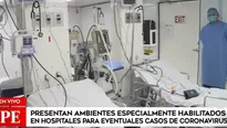 Ministerio de Salud presentó equipos. Foto-Video: América Noticias