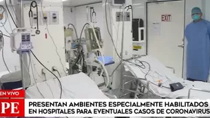 Ministerio de Salud presentó equipos. Foto-Video: América Noticias