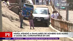 Hombre murió de coronavirus en Ate.