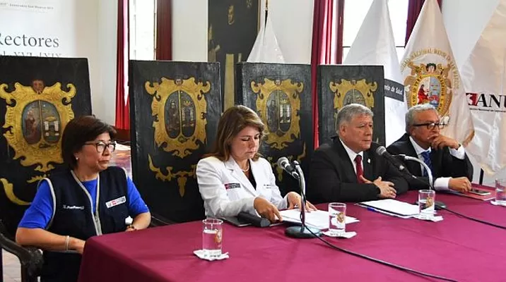 La ministra Hinostroza ratificó que el Perú está preparado. Foto: ANUP La ministra Hinostroza ratificó que el Perú está preparado. Foto: ANUP
