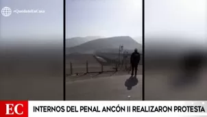 Penal de Ancón. Foto-Video: América Noticias