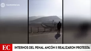 Penal de Ancón. Foto-Video: América Noticias