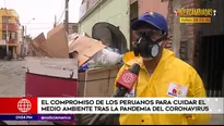 El papel de los recicladores durante la cuarentena. América Noticias