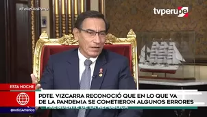 Martín Vizcarra, presidente de la república.