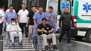Vía Expresa: Coronel Montúfar fue dado de alta tras tiroteo. Foto y video: Canal N/Andina