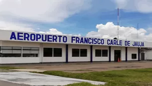 Aeropuerto Francisco Carle de Jauja permanecerá cerrado unos días de manera temporal / Foto: Gobierno del Perú