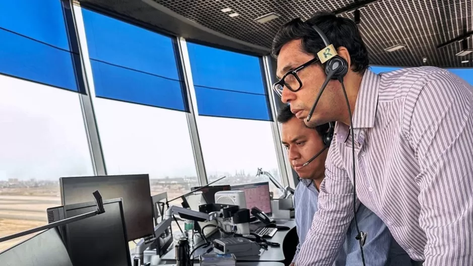 Corpac lanza becas para curso de controladores aéreos. Foto: Andina