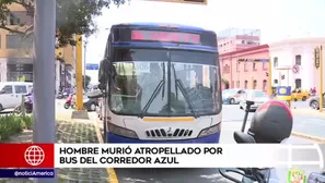 El hecho se produjo cerca a las 11 de la mañana 