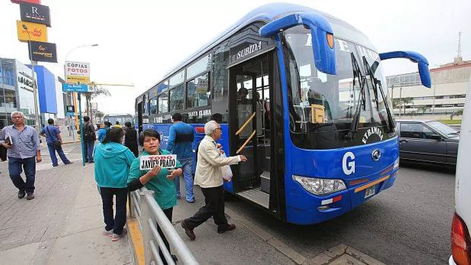 Corredor Javier Prado. Foto: archivo El Comercio