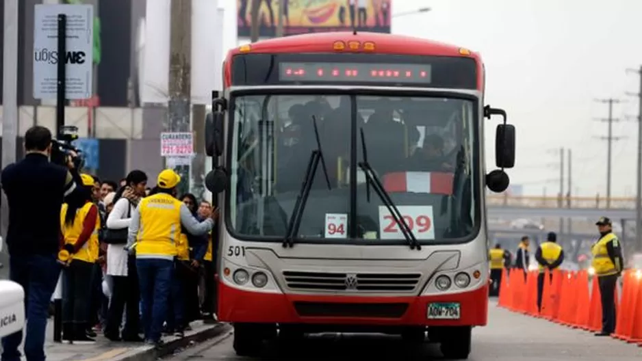 Los corredores 209 y 257 cambiarán de paraderos. Foto: MML