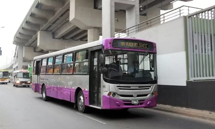 Corredor morado buses llegarán a la Av. Brasil desde fines de noviembre