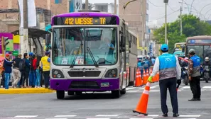 Corredor Morado volverá a funcionar / Foto: Andina