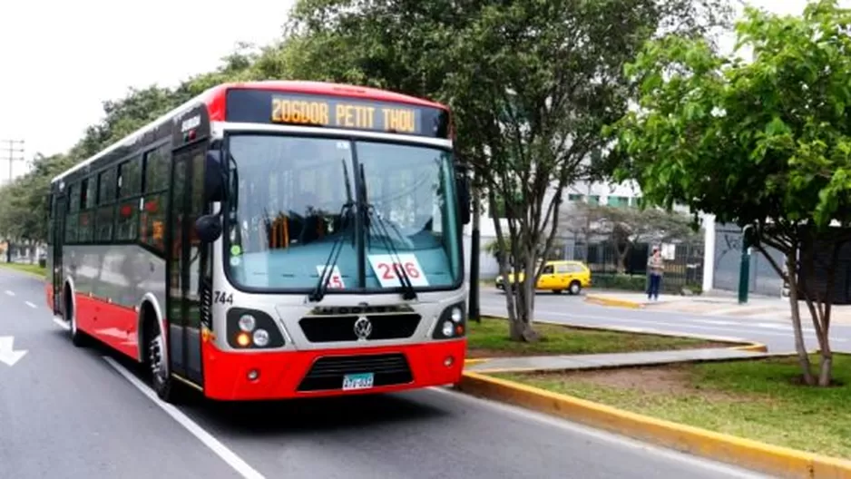 El servicio Semi Expreso 206 inicia su recorrido en la avenida Los Fresnos. Foto: Municipalidad de Lima