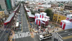 Corredor Morado y Aerodirecto cambian rutas por cierre en avenida Brasil. Foto: Andina / Video: Canal N