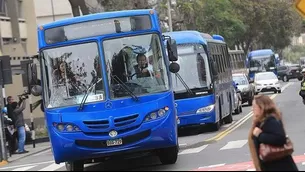 La ATU informó que continuará trabajando para brindar un servicio de transporte seguro / Foto: Archivo El Comercio