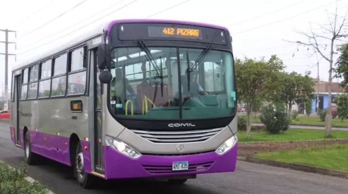 Corredor Morado. Foto: MML Corredor Morado. Foto: MML