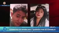 Cosmiatra lucha por su vida tras ser quemada por su expareja
