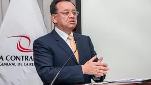 Edgar Alarcón es titular de la Contraloría General de la República