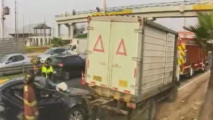 Accidente en la Costa Verde. América Noticias