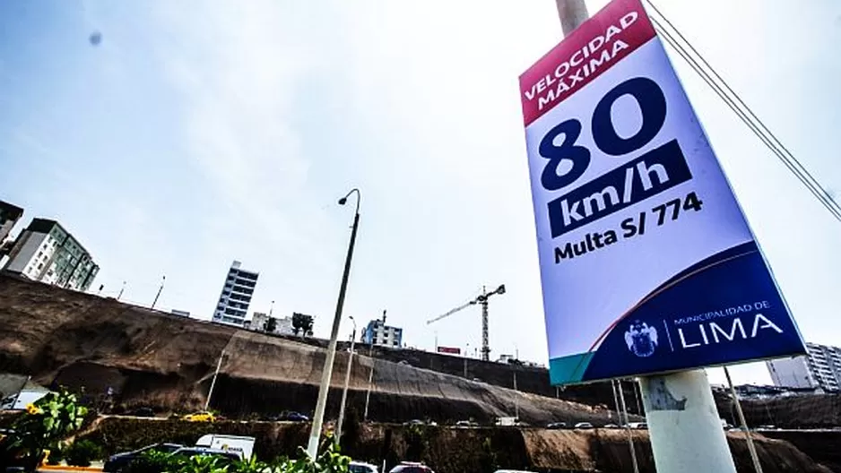 En el resto de la Costa Verde se mantiene el límite de 60 km/h. Foto: Muni de Lima