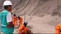 Trabajos en la Costa Verde. Foto: Municipalidad de Lima.