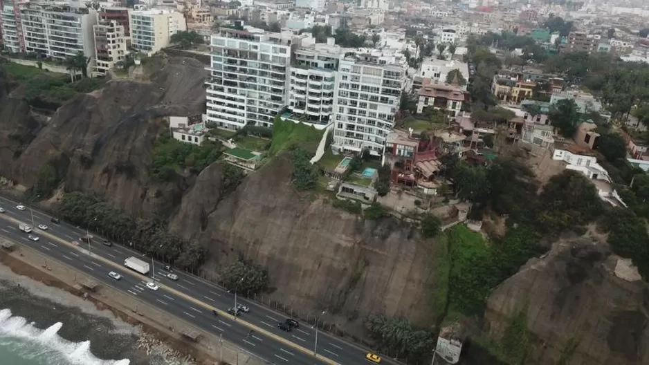 No más  construcciones en la Costa Verde. Foto: Andina