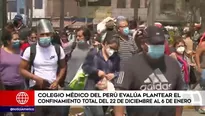 Colegio Médico sobre coronavirus. América Noticias