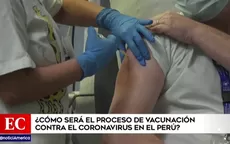 COVID-19: ¿Cómo será el proceso de vacunación en el Perú? - Noticias de vacunacion-ninos