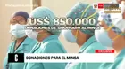 COVID-19: Donaciones para el Minsa