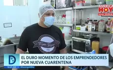 COVID-19: El duro momento de los emprendedores por nueva cuarentena  - Noticias de emprendedor