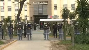 Paro de médicos. Foto referencial: captura de video