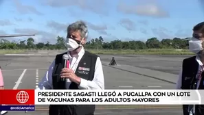 Francisco Sagasti, presidente del Perú. América Noticias