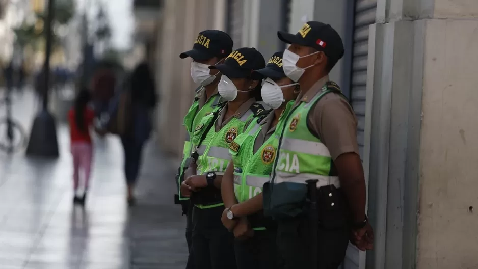 Estado de emergencia. Foto: Andina