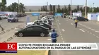 COVID-19: Ponen en marcha primer autovacunatorio en el Parque de las Leyendas