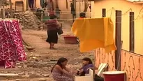 En la zona se encuentra también una tienda de campaña. Foto y video: América Noticias 