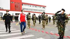 “Hoy es un día especial para la Policía Nacional", dijo el ministro Rodríguez. Foto: Mininter