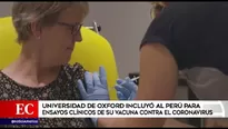 Universidad de Oxford incluyó a Perú en el ensayo clínico.