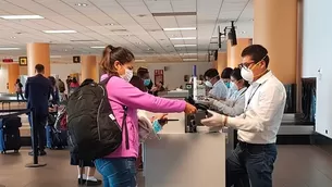 Aeropuerto Internacional Jorge Chávez. Foto referencial: Migraciones