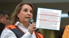 CPP alertó sobre frase "terrorismo de imagen" de Dina Boluarte